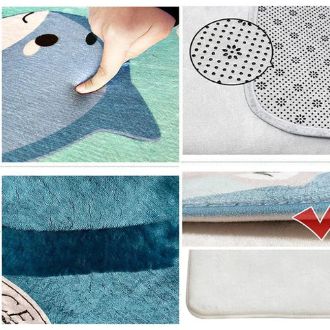Navak Carpet Carpet for Bedroom Lovely Pet Foot Mat Cat Dog Entrance Doormat Custom Living Room Hallway Bathroom Rug Kitchen Accessories