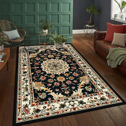 Navak Carpet Persian Luxury Living Room Carpet 200x300 Cm Decoration Bedroom Non-slip Rugs Lounge Coffee Tables Washable Floor Mat Lint-free