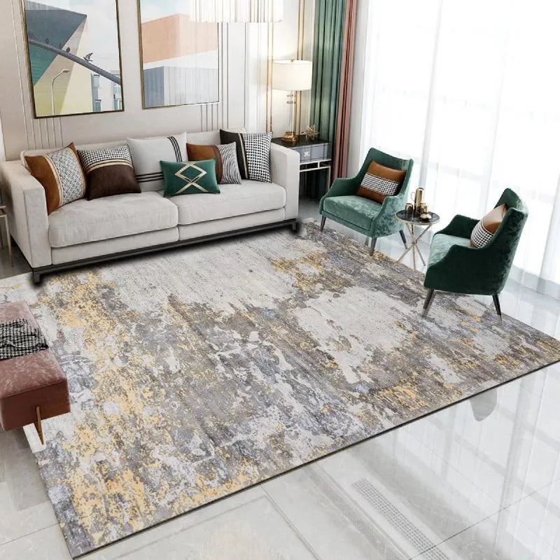 Navak Carpet Nordic Luxury Living Room Carpets Short Plush Flannel Bedroom Floor Rugs Room Decor Large Area Sofa Coffee Table Mat 160x200cm