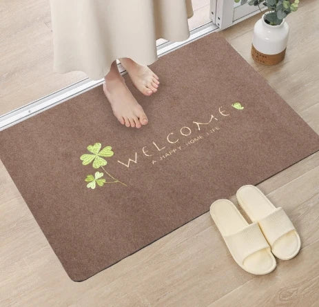Navak Carpet Solid Welcome Entrance Doormats Carpets Rugs For Home Bath Living Room Floor Stair Kitchen Hallway Non-Slip Carpet