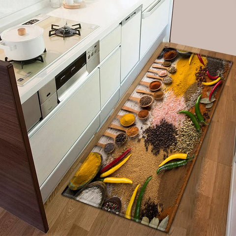 Navak Carpet Kitchen Rug Durable Home Entrance Doormat High-end Kitchen Mats for Floor Waterproof House Hold Washable Non-slip Large Carpet