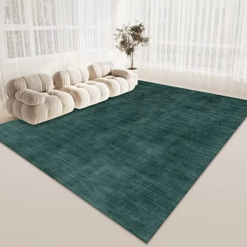 Navak Carpet American Style Green Carpet Soft Anti-slip Design Large Living Room Area Rugs Decoration Bedroom Lounge Floor Mat Fluffy Flannel