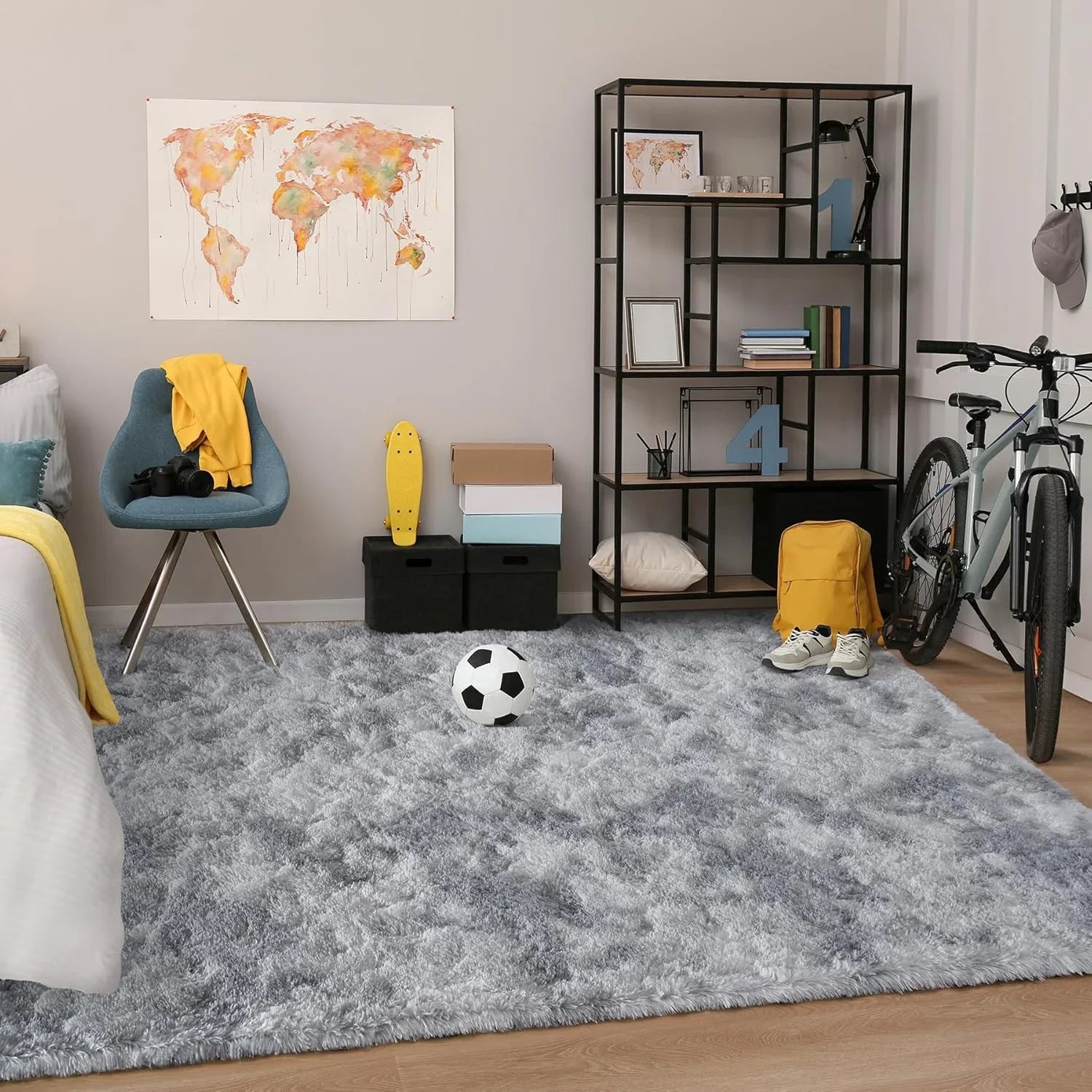 Navak Carpet Exclusive Picks Tie-dye Carpet Living Room Coffee Table Cushion Shaggy Washable Bedroom Modern Scandinavian Soft Cozy Mat Home Decor Rug