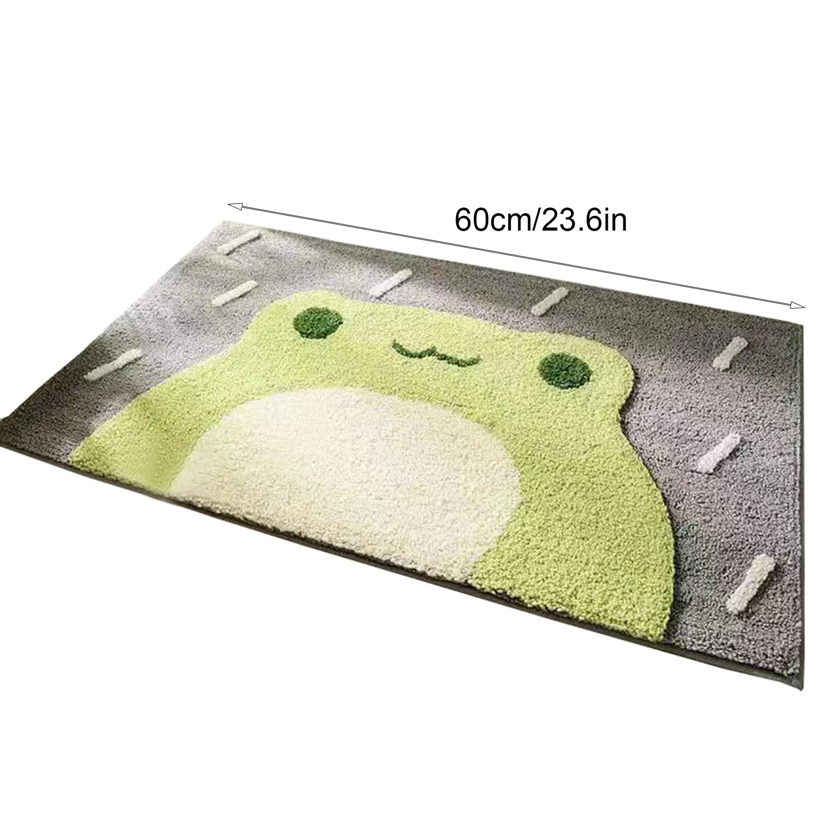 Navak Carpet Frog and Bear Flocking Bath Mat Home Decoration Door Mat Non-slip Absorbent Bathroom Doormat Super Soft Fiber Bath Rug 2025