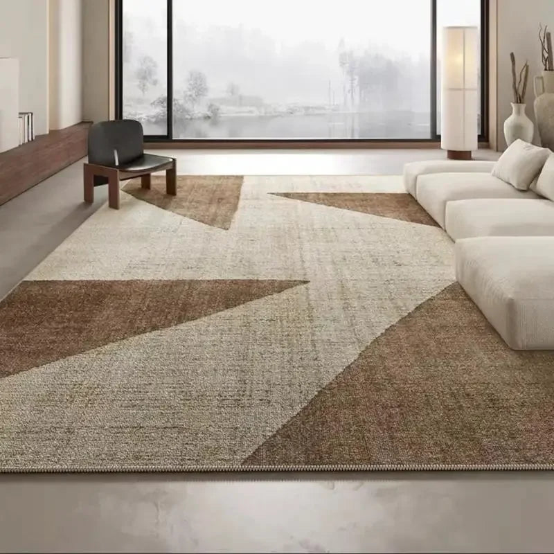 Navak Carpet Exclusive Picks Scandinavian Style Light Luxury Circle Fleece Home Carpet Living Room Bedroom Bedside Non-slip Decorative Home Carpet