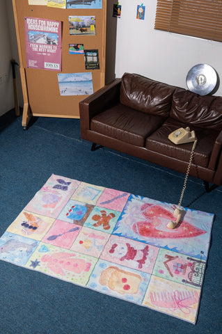 Navak Carpet Exclusive Picks Cartoon Soft Carpet Teenage Girl Bedroom Bedside Rug Children's Room Decoration Living Room Floor Mat Home Decoration