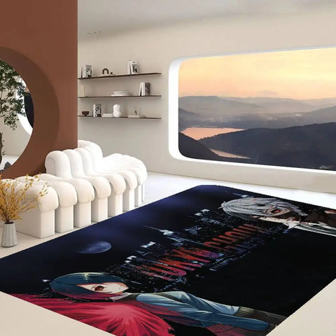 Navak Carpet Tokyo Anime Ghoul Floor Mat er Anti-slip Modern Living Room Balcony Printed Bedside Mats