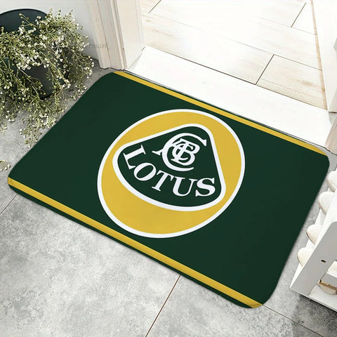 Navak Carpet 1pc Lotus Caterhams Racing Team Car Floor Mat Floor Mat Anti-Slip Kitchen Bedroom Handmade Tufted Rug Carpet Living Room