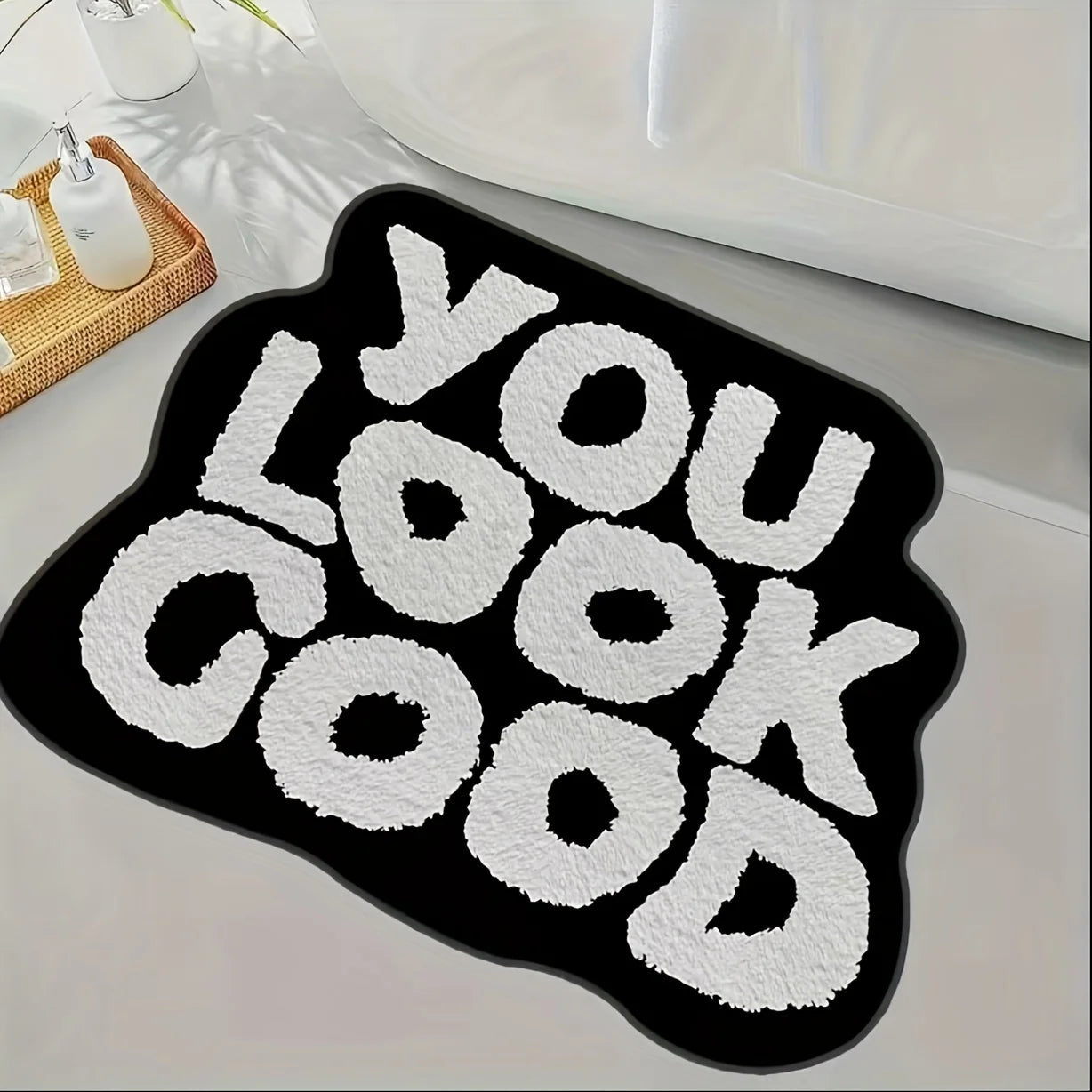 Navak Carpet Exclusive Picks youlookgood Exquisite Short-Pile Carpet Soft and Comfortable, No Shedding Home Bedroom Bedside Rug Bathroom Bath Mat