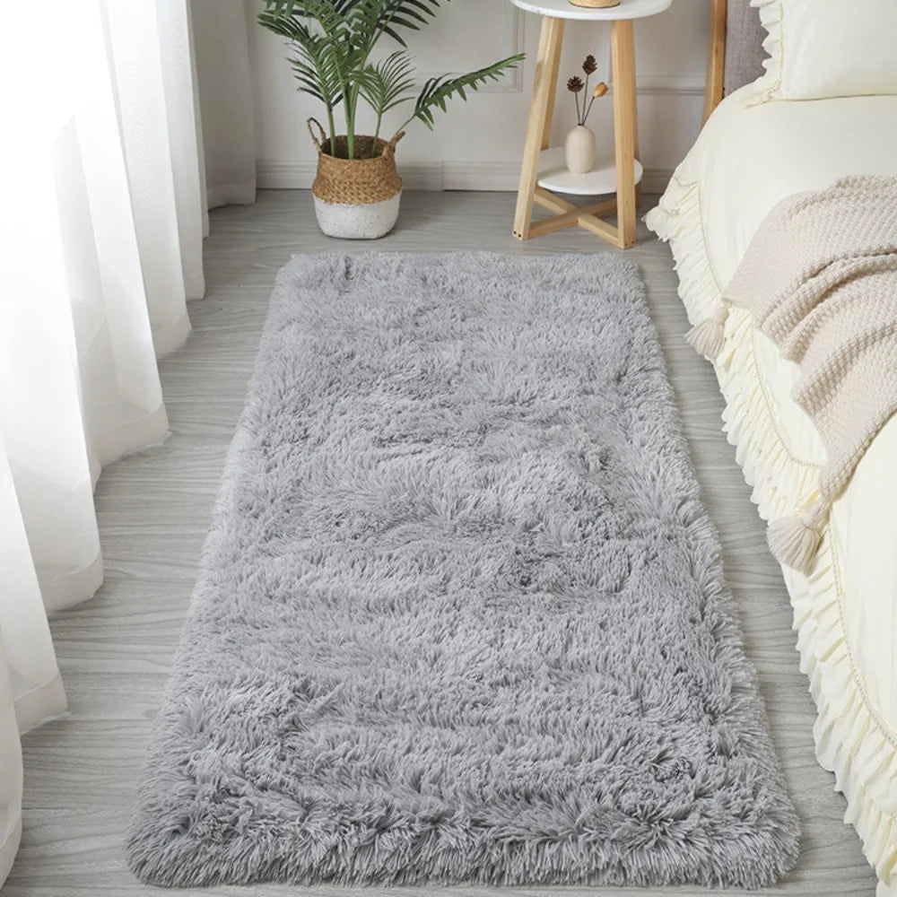 Navak Carpet Bedside Rugs For Children's Room Cute Girls Floor Soft Mat Living Room Decoration White Fluffy Large Kids Pink Bedroom Carpet