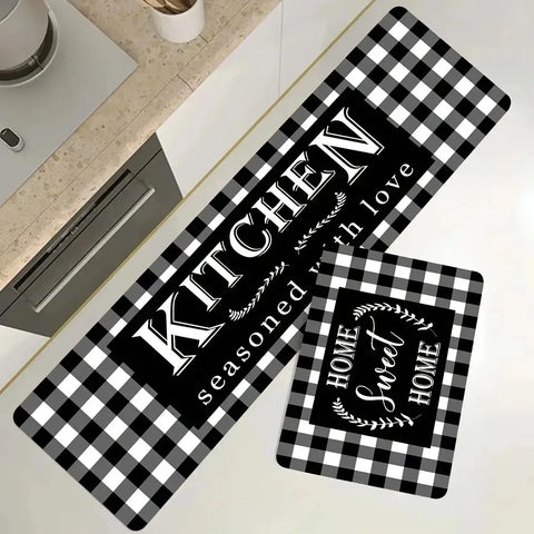 Navak Carpet 1PC Charactors pattern Kitchen Rugs Non-Slip Home Door Mats Pop design Bathroom Rugs Bath Mat Carpet for Home Sink Laundry Decor