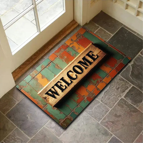 Navak Carpet Exclusive Picks Scandinavian Entryway Easy-to-clean Non-slip Water-absorbent Entry Door Mat Interior Decoration