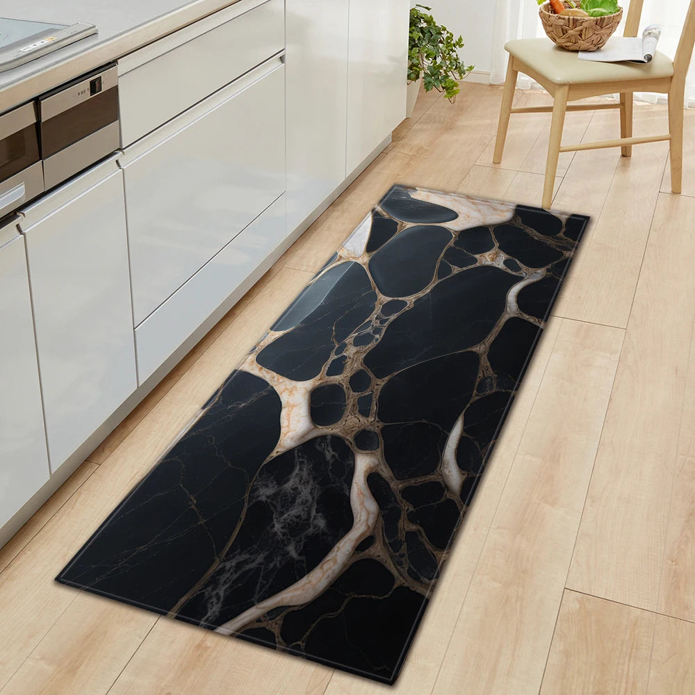 Navak Carpet Entrance Doormat Kitchen Mat House Bathroom Hallway Non-Slip Foot Rug Home Living Room Balcony Bedroom Floor Decoration Carpet