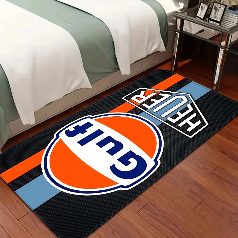 Navak Carpet G-Gulf Racing Car Room Mats er Anti-slip Modern Living Room Balcony Printed Welcome Rug