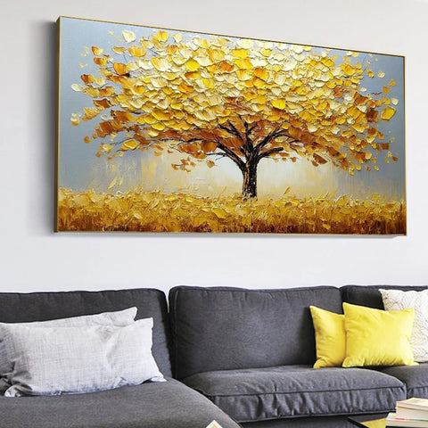 Navak Carpet Abstract Tree Wall Art Tree Of Life Canvas Painting Modern Gold Tree Poster Print For Office Bedroom Living Room Home Decor