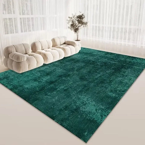 Navak Carpet American Style Green Carpet Soft Anti-slip Design Large Living Room Area Rugs Decoration Bedroom Lounge Floor Mat Fluffy Flannel