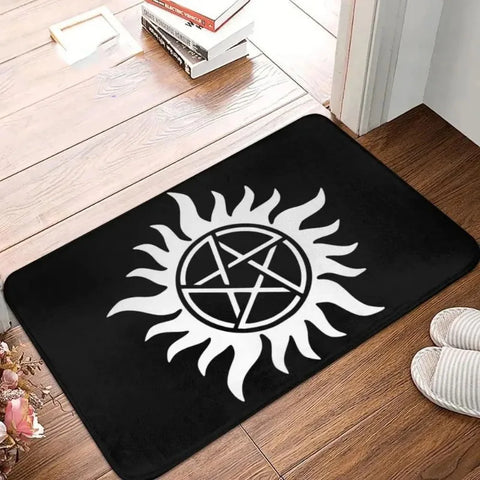 Navak Carpet Supernatural Floor Door Bathroom Kitchen Mat Anti-Slip Outdoor TV Wincherter Bros Doormat Garden Entrance Rug Carpet Footpad