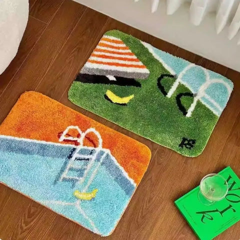 Navak Carpet Exclusive Picks Ins Carpet Non-Slip Entry Door Entry Bedroom Bathroom Bathroom Floor Mat Bedside Living Room Home Decoration Carpet