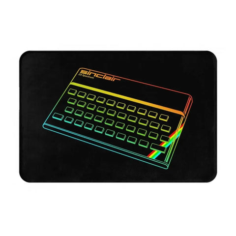 Navak Carpet ZX Spectrum Doormat Rug Carpet Mat Footpad Polyester Non-slip Antiwear Front Room Corridor Kitchen Bedroom Balcony Toilet