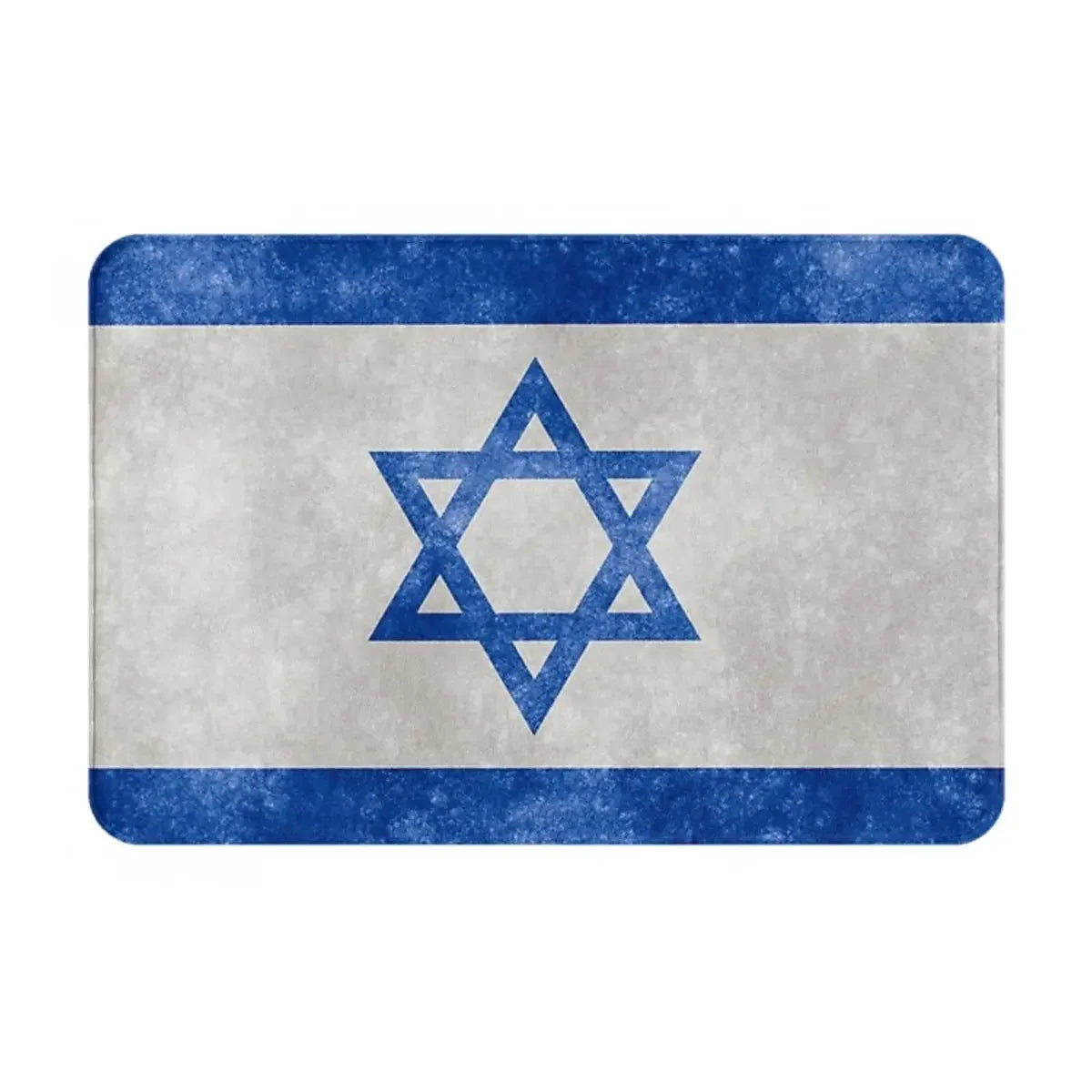 Navak Carpet Israel Flag Anti-slip Doormat Floor Mat Sand Scraping Carpet Rug for Kitchen Entrance Home Bathroom Living room Footpad Mats