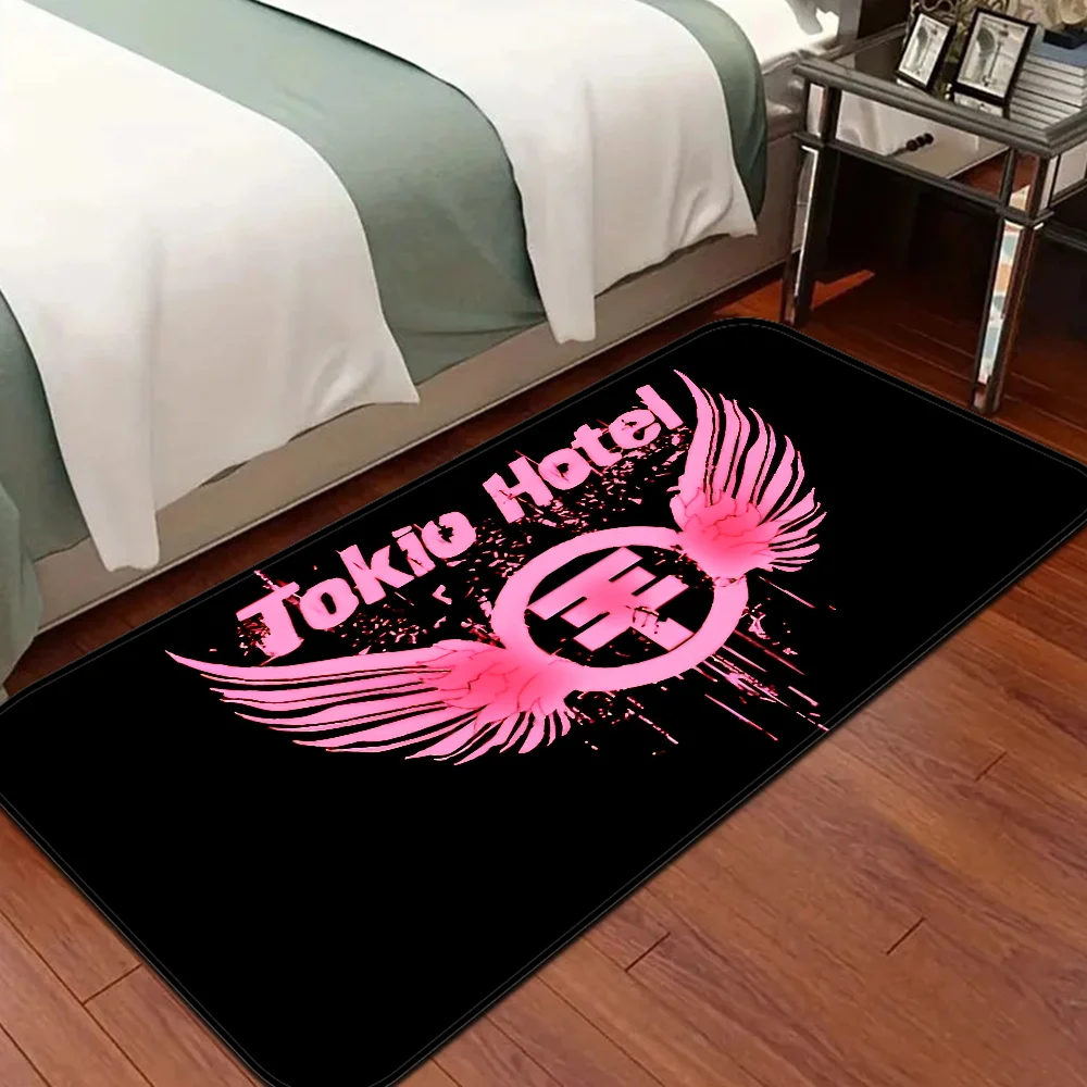 Navak Carpet Tokio Hotel Band printed Room Mats er Anti-slip Modern Living Room Balcony Printed Welcome Rug