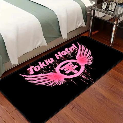 Navak Carpet Tokio Hotel Band printed Room Mats er Anti-slip Modern Living Room Balcony Printed Welcome Rug