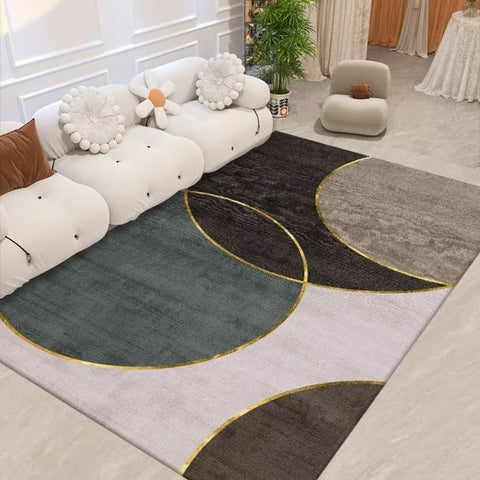 Navak Carpet Exclusive Picks Scandinavian Style Geometric Rug Living Room Study Wearable Design Modern Home Studio Ins Style Space