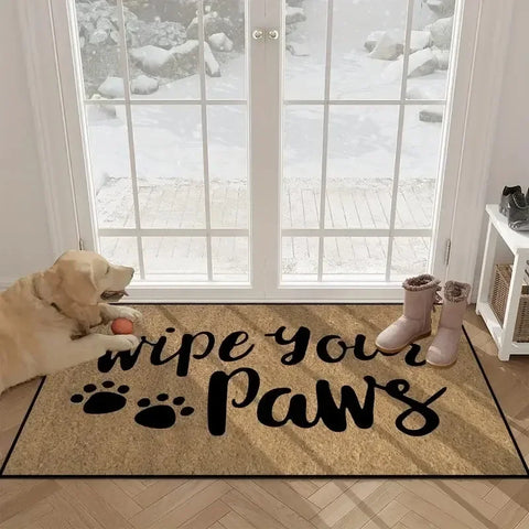 Navak Carpet Flower Print Home Floor Mat Non-slip Easy Clean Decoration Carpet Kitchen Area Rug Living Room House Washable Welcome Doormats