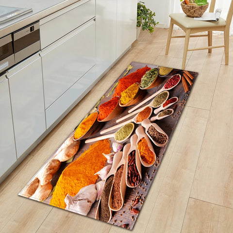Navak Carpet Kitchen Mat Home Living Room Balcony Bedroom Floor Decor Foot Carpet House Bathroom Entrance Door Hallway Absorbent Non-slip Rug