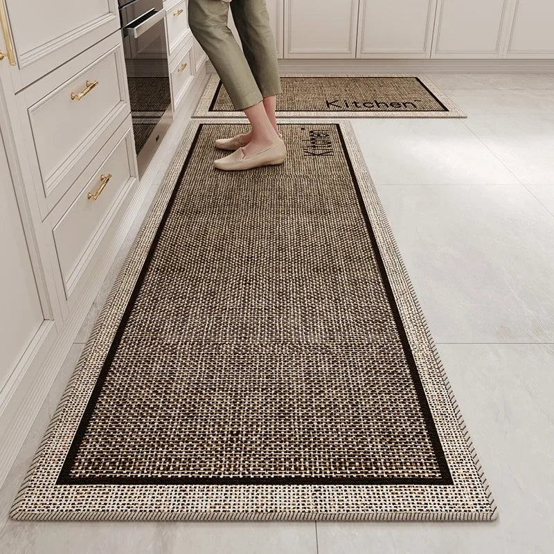 Navak Carpet  Kitchen Rugs Long Strip Non-slip Floor Mat Wear-resistant Carpet Home Decoration Foot Mats 주방 카펫 Alfombra Cocina שטיח למטבח