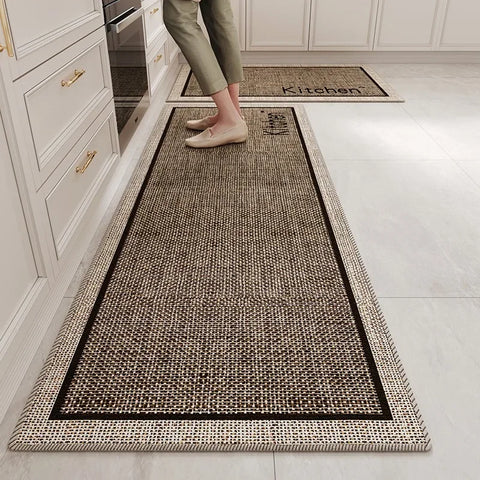 Navak Carpet  Kitchen Rugs Long Strip Non-slip Floor Mat Wear-resistant Carpet Home Decoration Foot Mats 주방 카펫 Alfombra Cocina שטיח למטבח