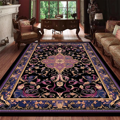 Navak Carpet Classic Persian Style Luxury Rug Elegant Washable Carpet for Living Room Bedroom Sophisticated Home Decor Floor Mat Kitchen Mat