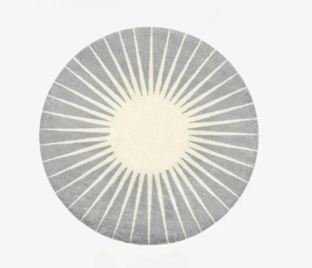 Navak Carpet Modern Style Living Room Home Floor Mat Non-Slip Bedroom Decoration Round Carpet Washable Leisure Rug