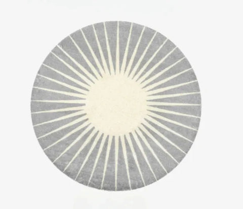 Navak Carpet Modern Style Living Room Home Floor Mat Non-Slip Bedroom Decoration Round Carpet Washable Leisure Rug