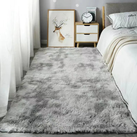 Navak Carpet Exclusive Picks Silk Wool Fluffy Shaggy Bedroom Area Shaggy Non-Slip Rugs, Machine Washable Soft Shaggy Rugs Modern Soft Plush Rugs