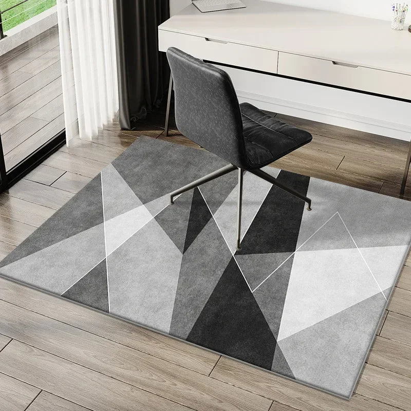 Navak Carpet Exclusive Picks Simple E-Sports Chair Floor Mat Study Desk Computer Swivel Chair Carpet Bedroom Soiled Foot Mat Carpet Home DecorationRug