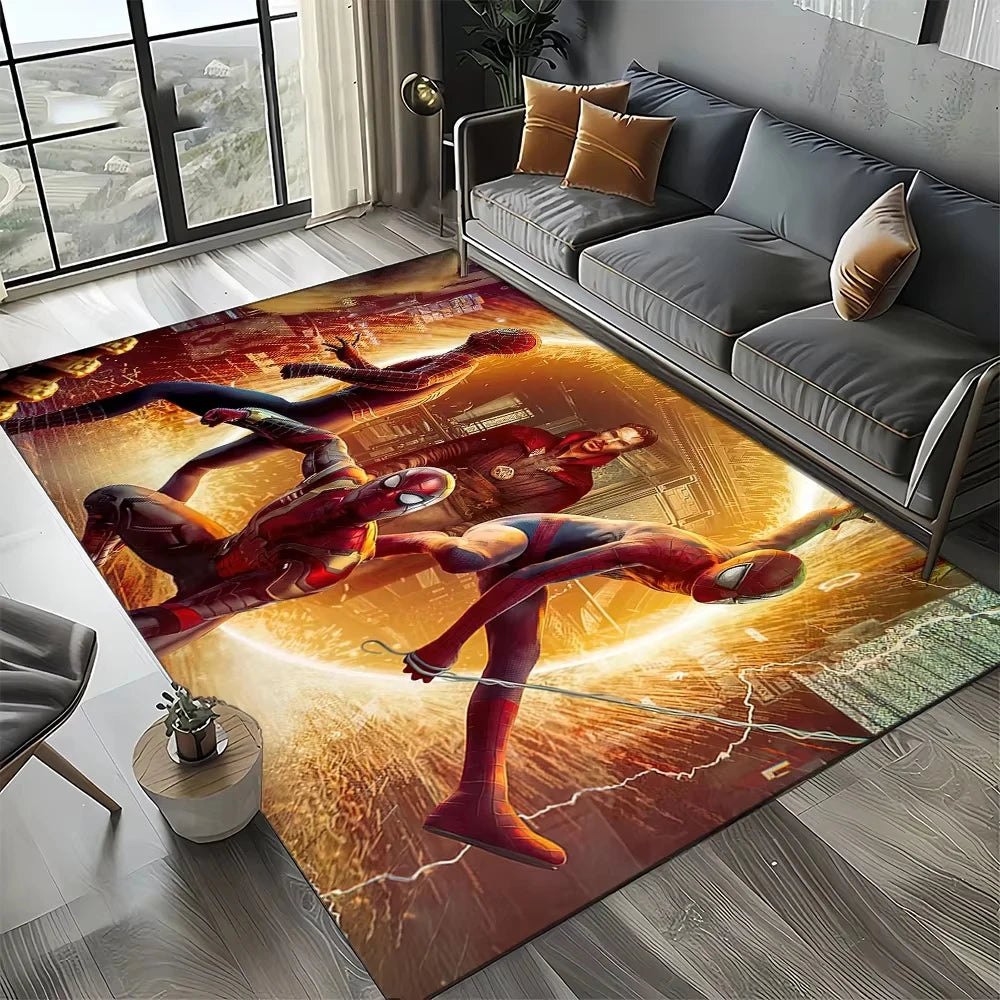 Navak Carpet Daily Picks 27 Style Cartoon Marvel SpiderMan Avengers Rug Carpet for Living Room Bedroom Home Decor Perfect Floor Mat for Any Space