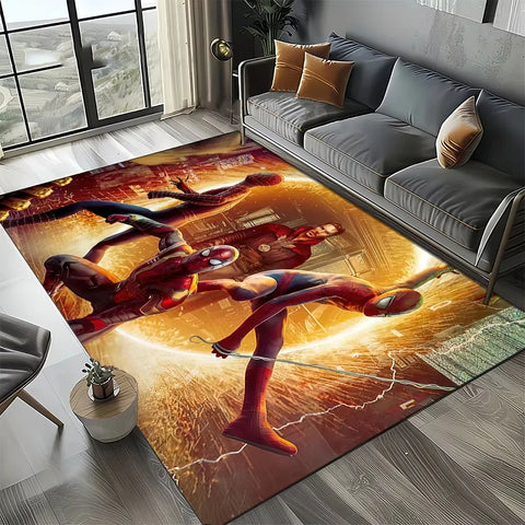 Navak Carpet Daily Picks 27 Style Cartoon Marvel SpiderMan Avengers Rug Carpet for Living Room Bedroom Home Decor Perfect Floor Mat for Any Space