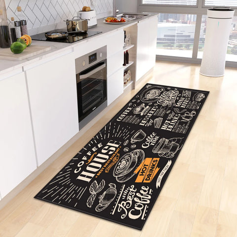 Navak Carpet Entrance Doormat House Kitchen Rug Coffee Bathroom Hallway Decoration Carpet Living Room Bedroom Floor Balcony Non-Slip Foot Mat