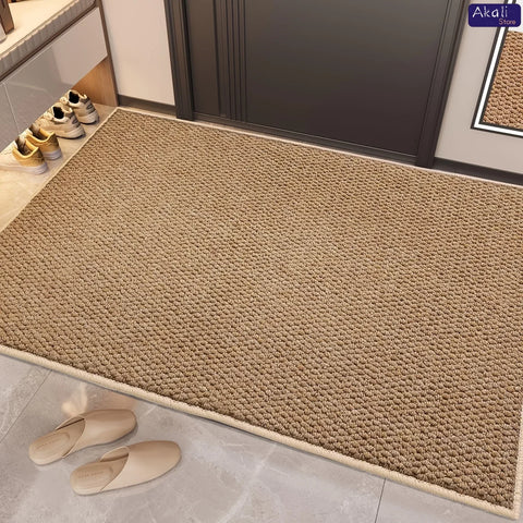 Navak Carpet New Absorbent Door Mat Geometric Patterns Stain and Fade Resistant Entrance Welcome Carpet Suitable for Indoor and Outdoor Use