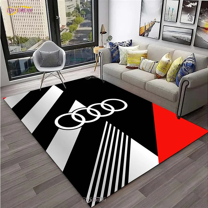 Navak Carpet Racing Car Carpet for Living Room Bedroom Rug Kitchen Door Kids Un-slip Floor Mats Birthday gift photography props Alfombra Rug