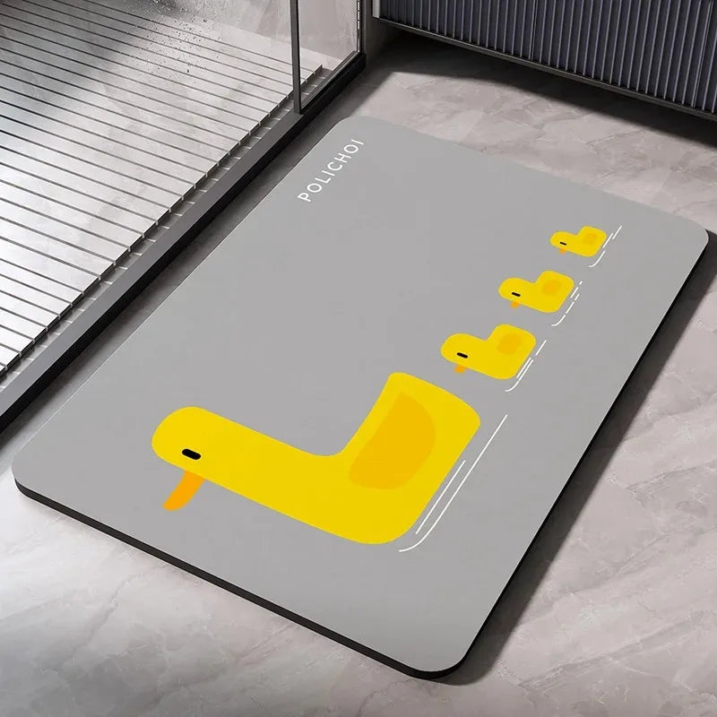 Navak Carpet Super Absorbent Bathroom Rug Bath Mat Floor Foot Mats Quick Dry Non-Slip Shower Pad Toilet Carpet Washable