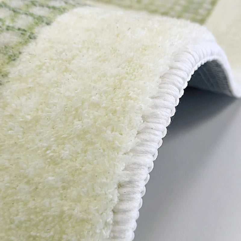 Navak Carpet Nordic Style Bedroom Decor Carpet Home Fluffy Soft Rug Irregular Shapes Carpets for Living Room Thickend Plush Bedside Floor Mat