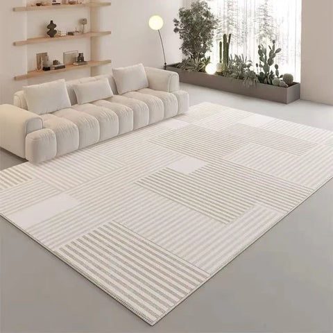 Navak Carpet Simple Europe French Style Carpet Living Room Sofa Bedroom Study Kitchen Entrance Door Mat Non-slip Cartoon Retro Home Decor Rug