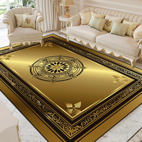 Navak Carpet Luxury Style Living Room Large Area Rug Home Room Decor Floor Mats Lounge Sofa Coffee Non-slip Carpet Bedroom Cloakroom Washable