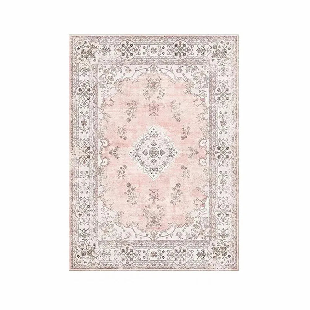 Navak Carpet MBG23Exclusive Picks Bohemian Faux Wool Rug - Ultra-Thin, Stain-Resistant,Non-Slip Carpet for Study Room & Living Room,Soft Floor Mat4Fb&