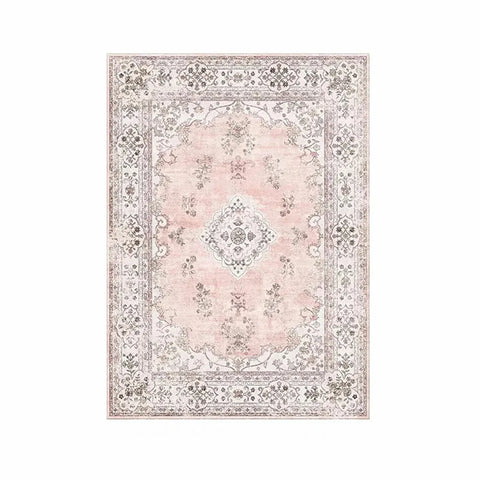 Navak Carpet MBG23Exclusive Picks Bohemian Faux Wool Rug - Ultra-Thin, Stain-Resistant,Non-Slip Carpet for Study Room & Living Room,Soft Floor Mat4Fb&