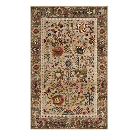 Navak Carpet Retro Europe Persia Style Art Carpet Living Room Sofa Bedroom Study Kitchen Entrance Door Mat Non-slip Light Luxury Decor Rug