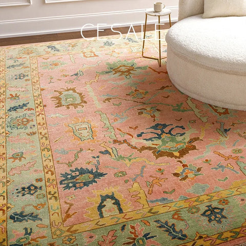 Navak Carpet Retro Living Room Carpet French Luxury Bedroom Plush Rugs Fashion Home Large Area Sofa Coffee Table Floor Mats Ковер Tapete 러그