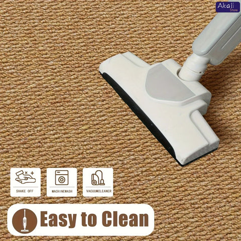 Navak Carpet New Absorbent Door Mat Geometric Patterns Stain and Fade Resistant Entrance Welcome Carpet Suitable for Indoor and Outdoor Use